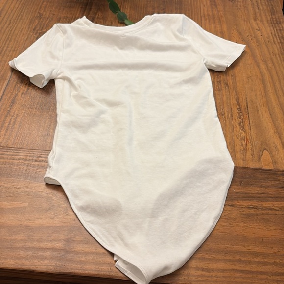 White Gap Bodysuit, size Medium - Picture 4 of 4